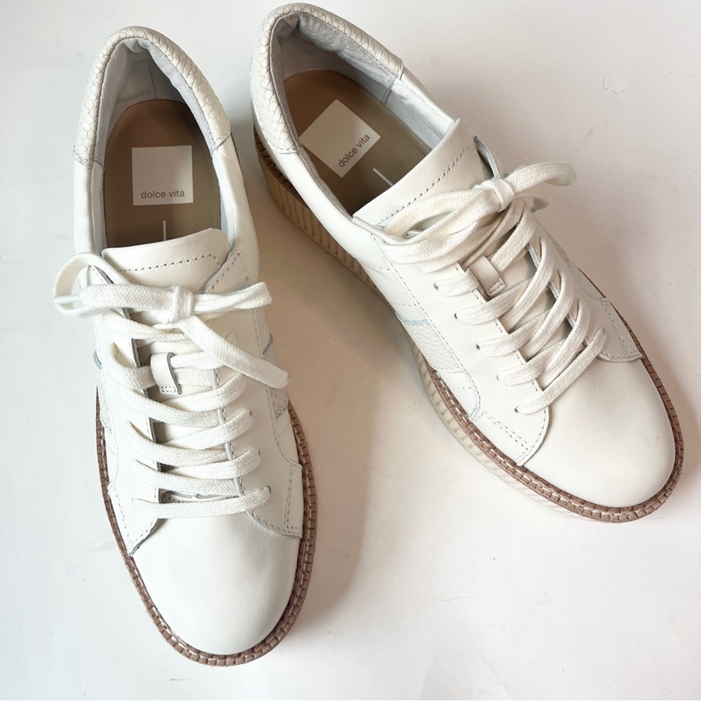 Dolce Vita Women's Tiger Lace Up Platform Sneakers - Picture 3 of 9